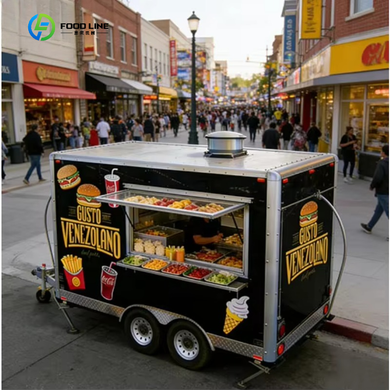 Coffee Van Equipment - Food Truck Mobile Personalizzato a Forma