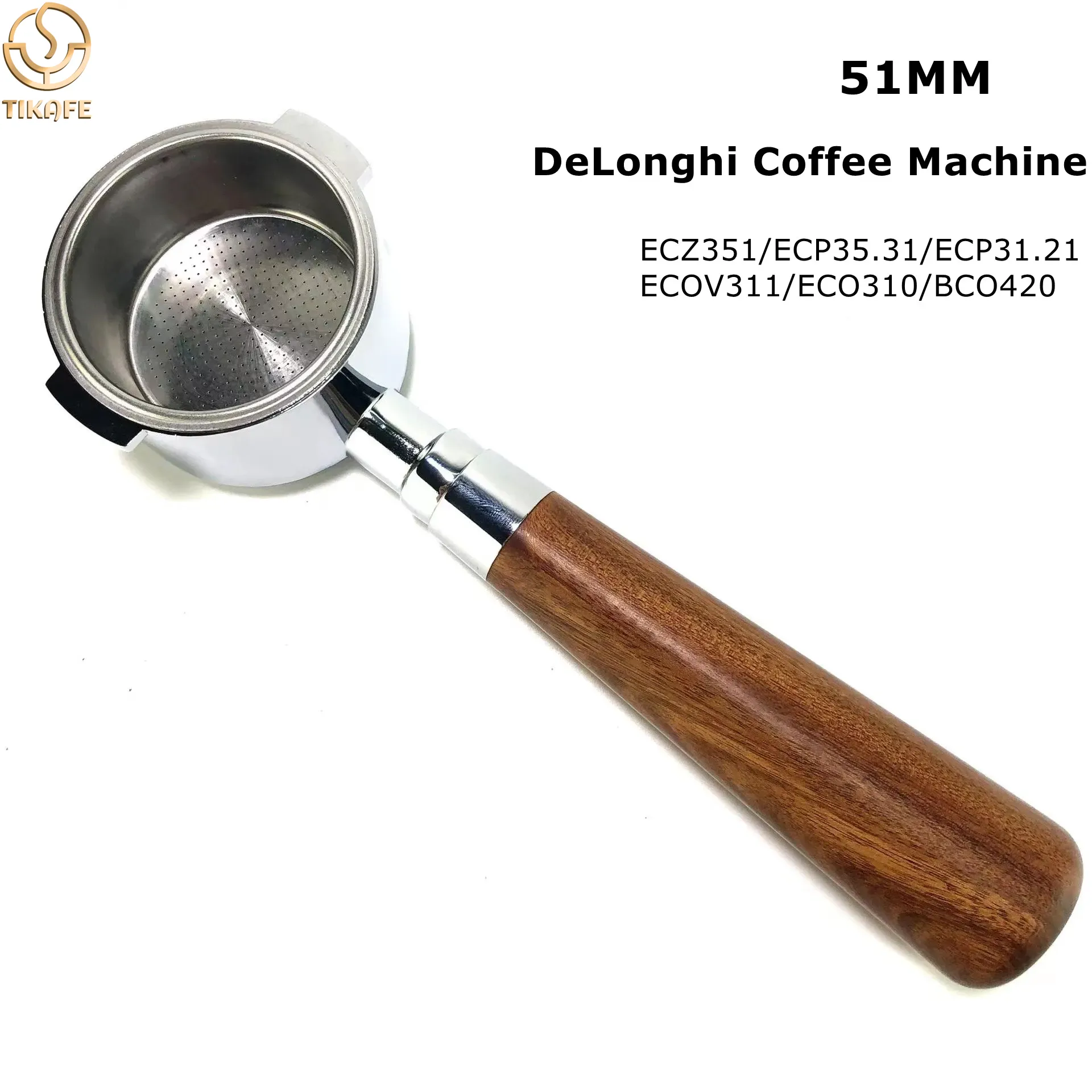 Portafiltro Senza Fondo da 51m - Delonghi Espresso Ecp3420 recensione e prezzo