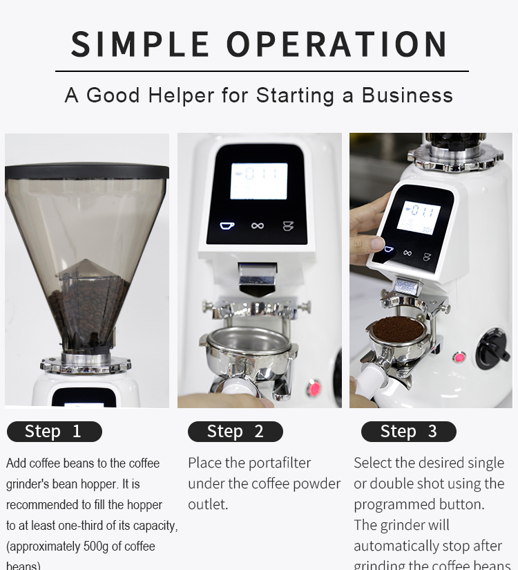Macinacaffè commerciale con ba - Coffee Grinder Burr Flat recensione e prezzo