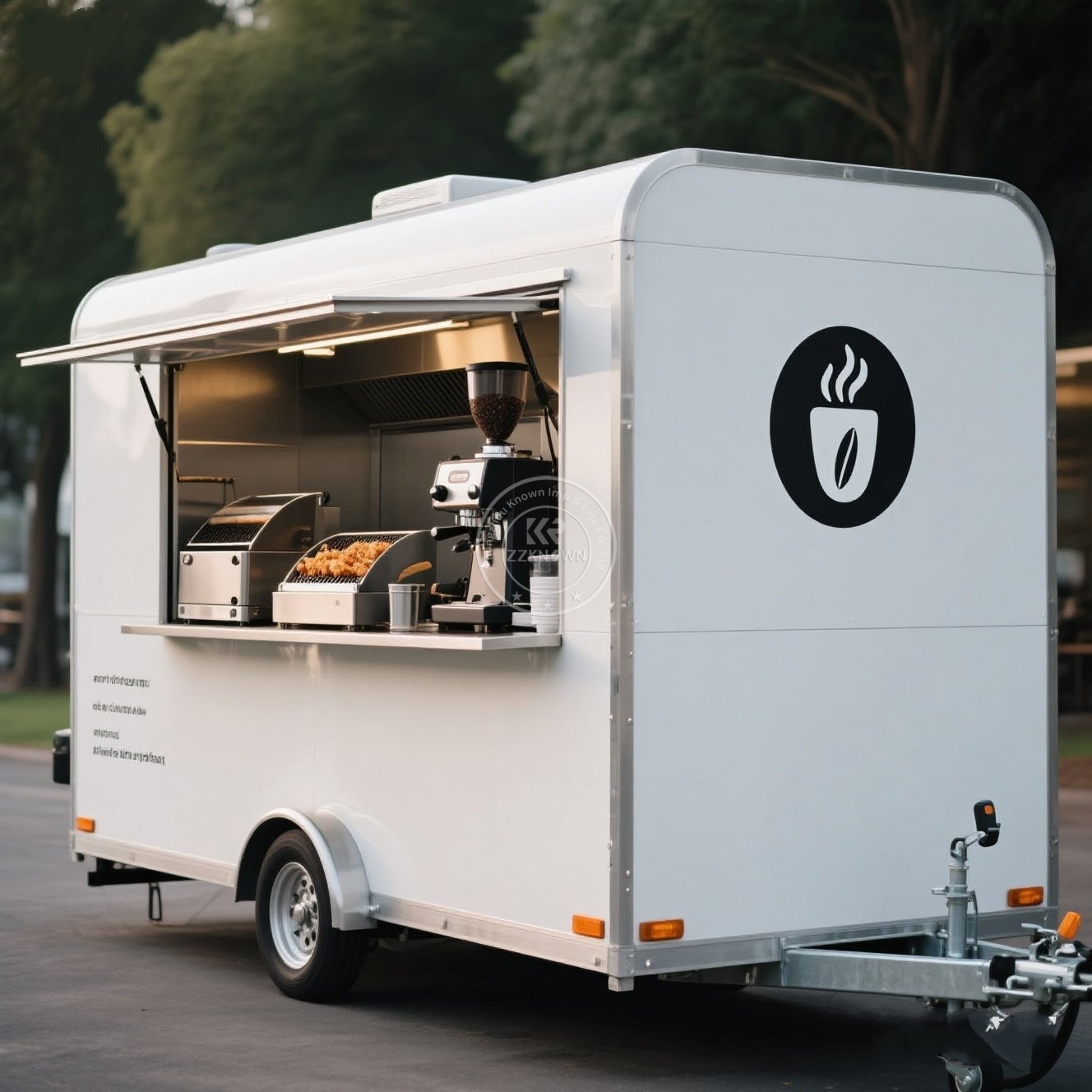 Rimorchi mobili per camion di  - Coffee Van Equipment recensione e prezzo