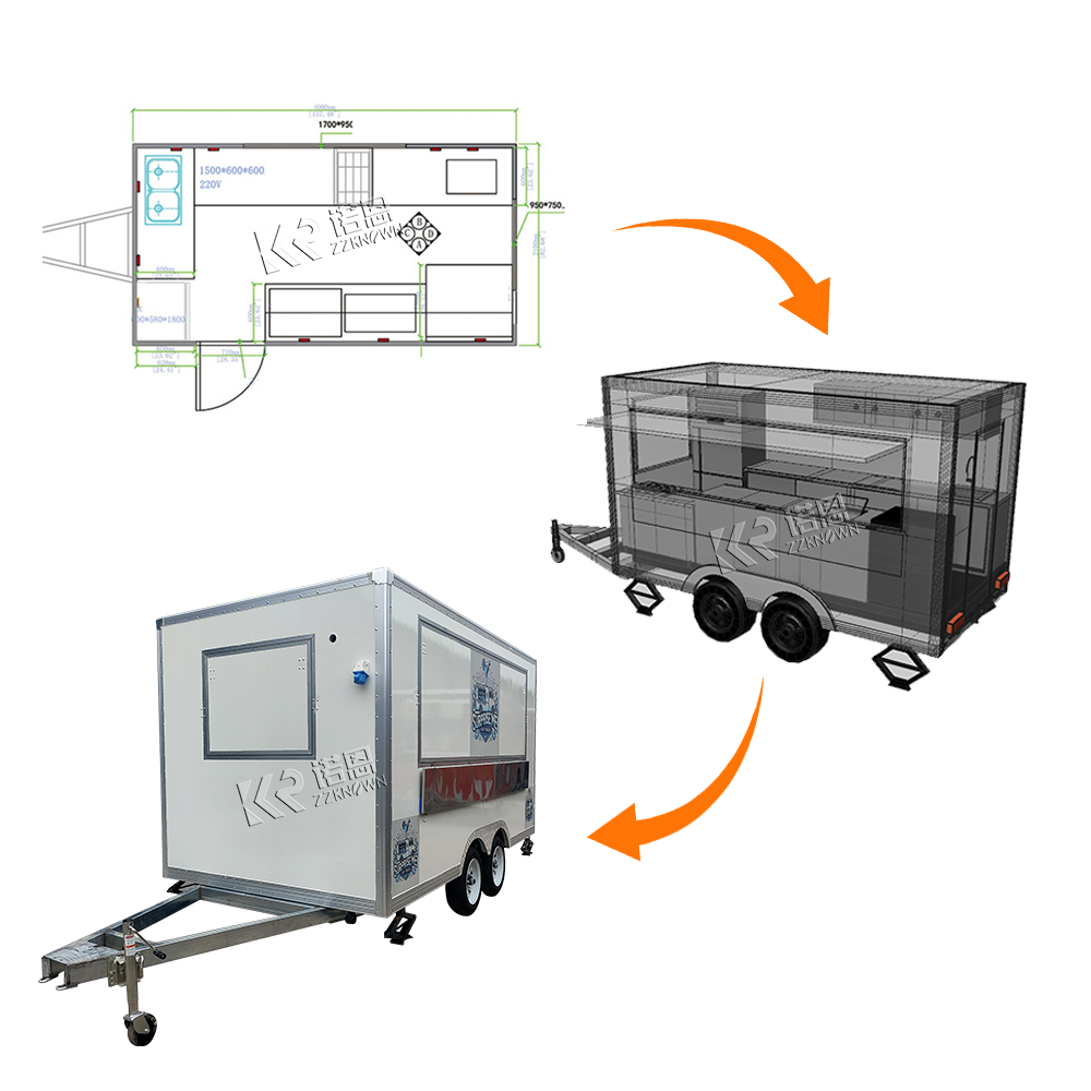 Rimorchi mobili per camion di  - Coffee Van Equipment recensione e prezzo