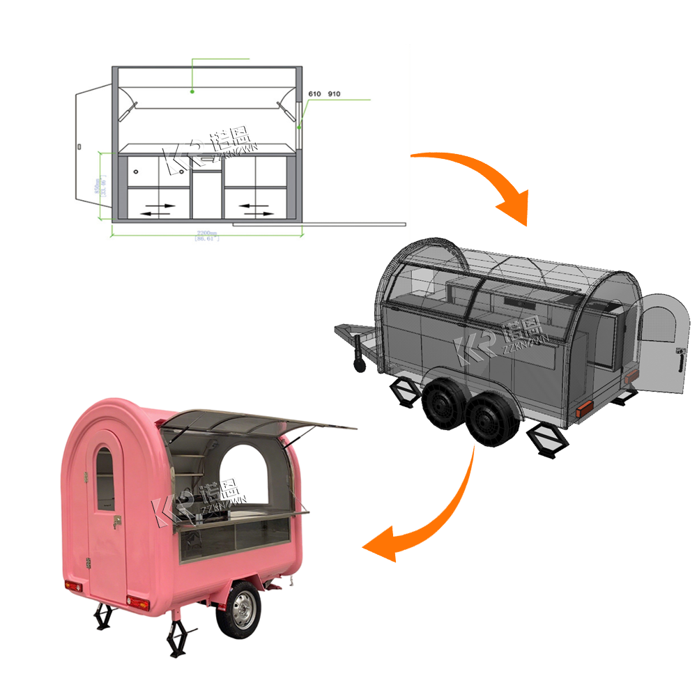Carrello per camion per fast f - Coffee Van Equipment recensione e prezzo